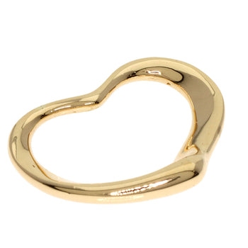 Tiffany&Co. Pendant Top 18K Yellow Gold Gold Open Heart