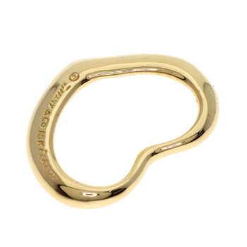 Tiffany&Co. Pendant Top 18K Yellow Gold Gold Open Heart