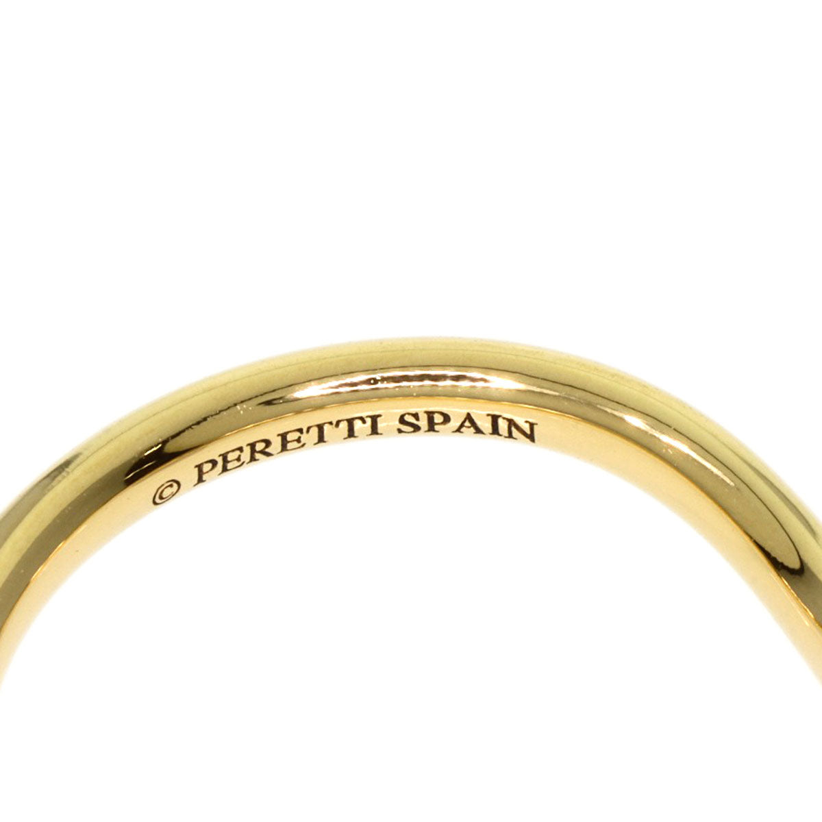 Tiffany&Co. Ring 18K Yellow Gold Gold Curved Band Women