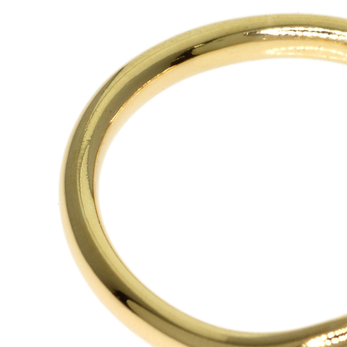 Tiffany&Co. Ring 18K Yellow Gold Gold Curved Band Women