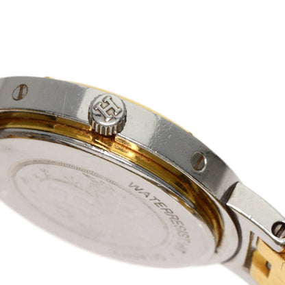 Hermes Watches Quartz Stainless Steel , Ssxgp Gold Clipper Old Belt Ivory Dial Women