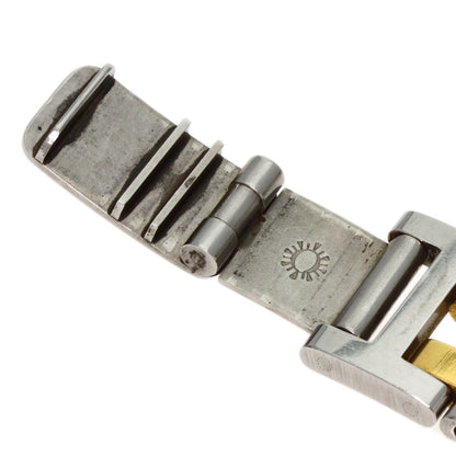 Hermes Watches Quartz Stainless Steel , Ssxgp Gold Clipper Old Belt Ivory Dial Women