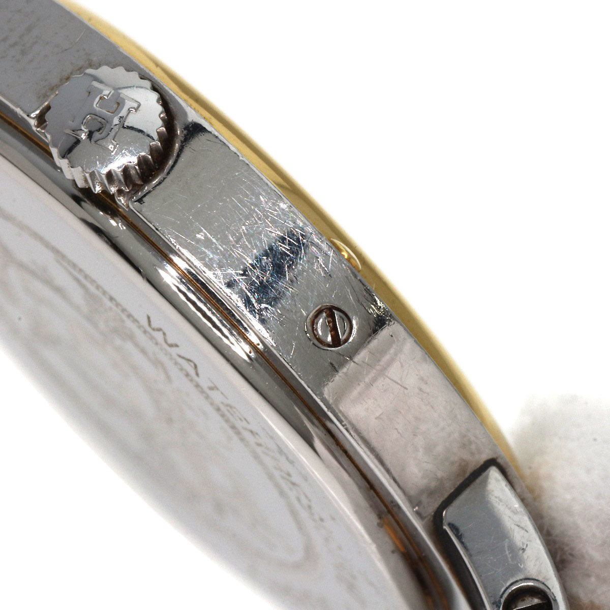 Hermes Watches Quartz Stainless Steel , Ssxgp Gold Clipper Ivory Dial Women