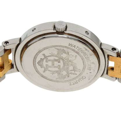 Hermes Watches Quartz Stainless Steel , Ssxgp Gold Clipper Ivory Dial Women