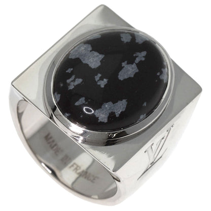 Louis Vuitton Ring Sv Silver Chevalier Snowflow M64903