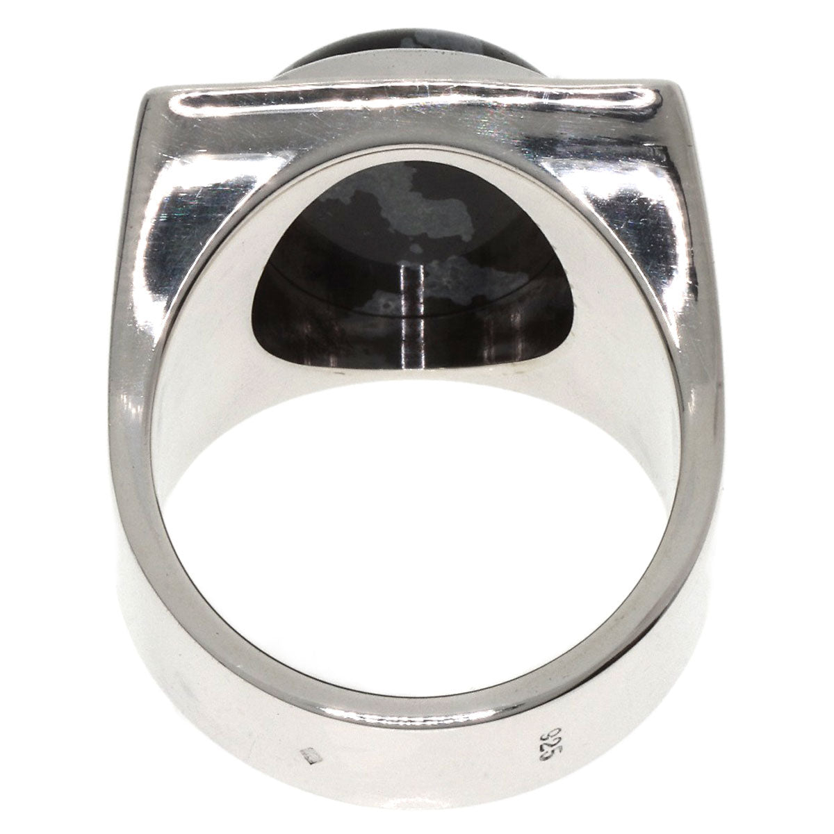 Louis Vuitton Ring Sv Silver Chevalier Snowflow M64903