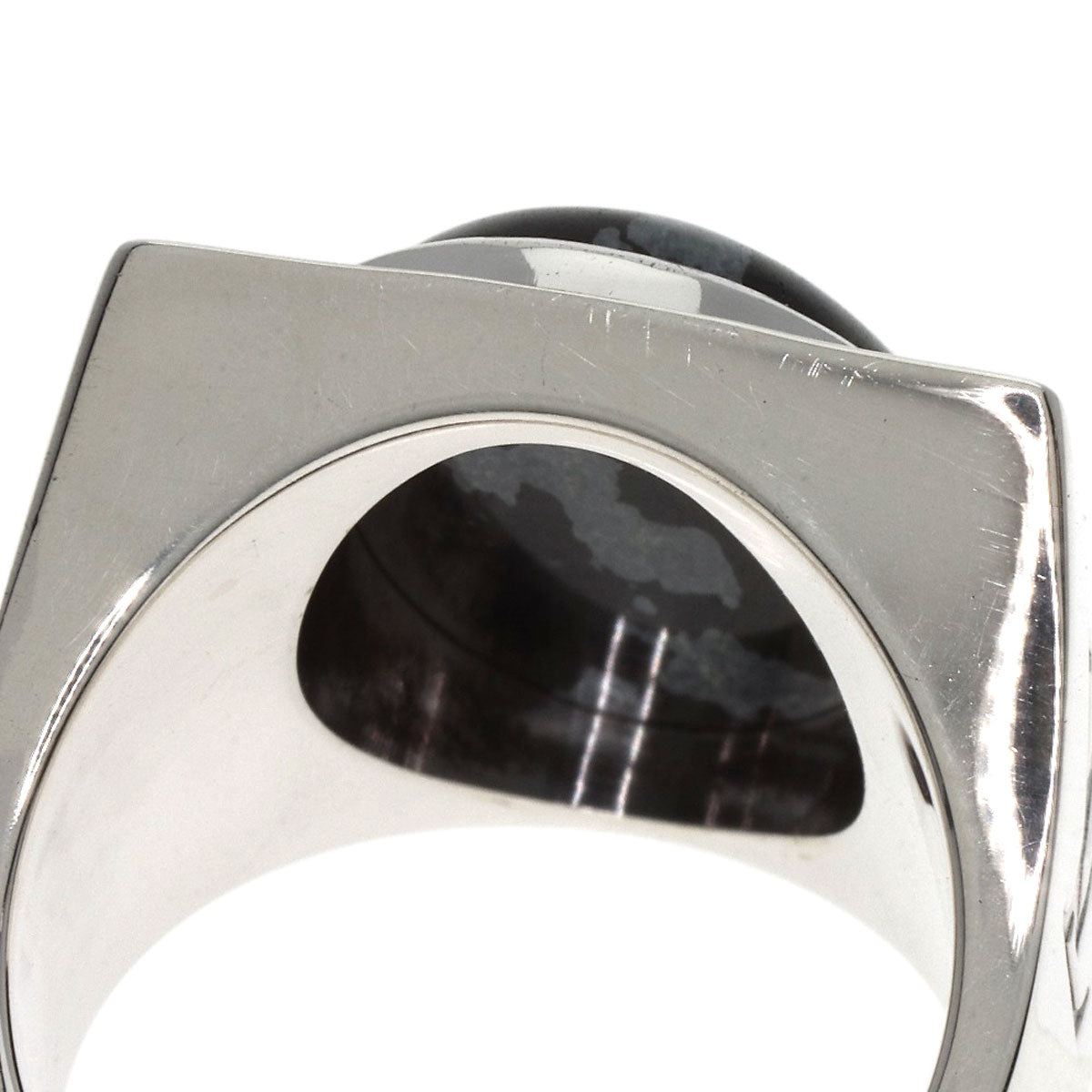 Louis Vuitton Ring Sv Silver Chevalier Snowflow M64903