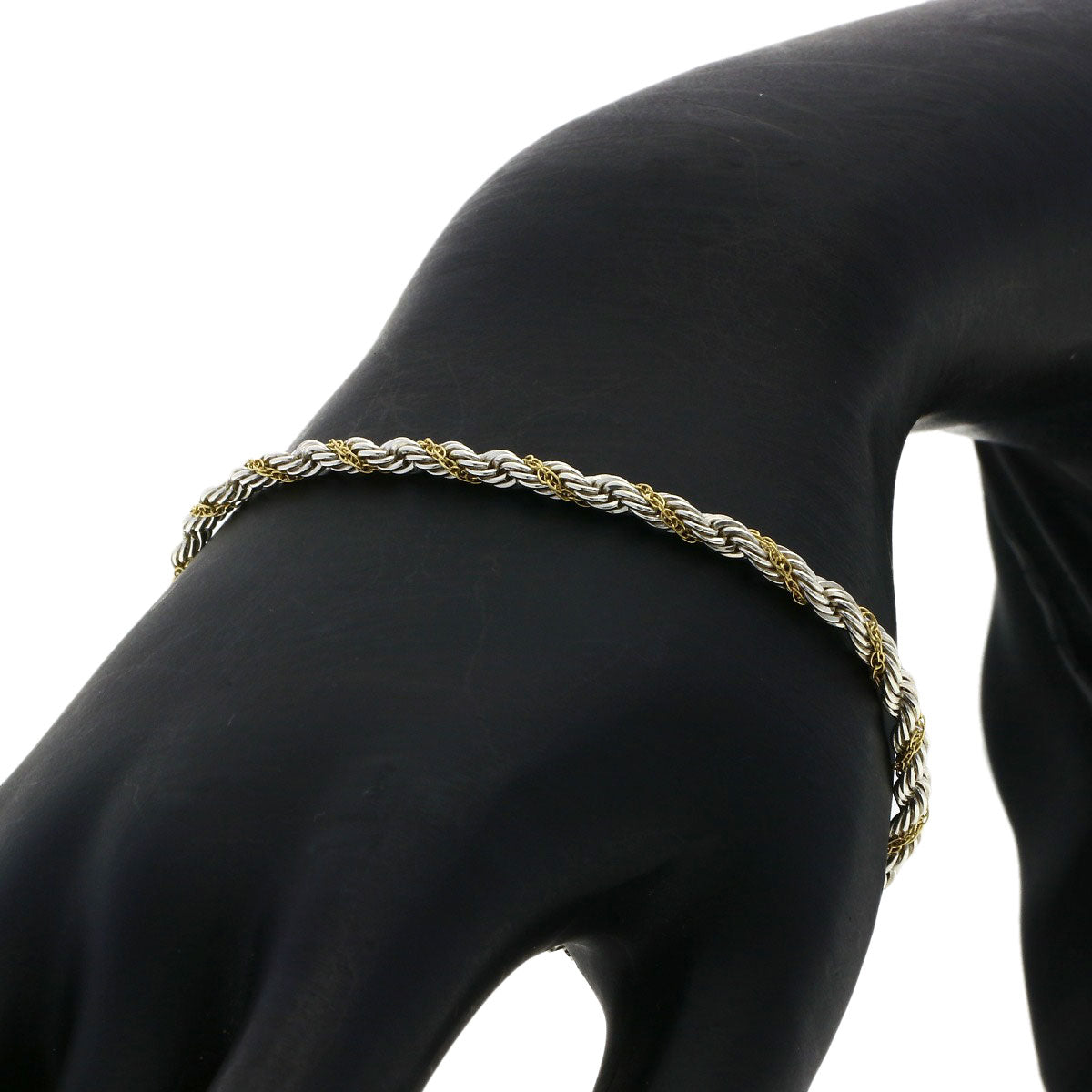 Tiffany&Co. Bracelet Sv Silver Twisted Rope