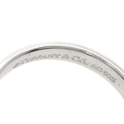 Tiffany&Co. Ring Sv Silver 1837 Interlocking