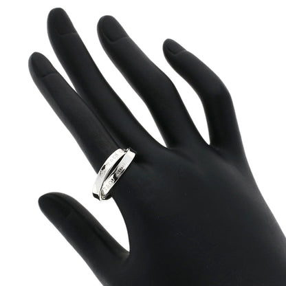 Tiffany&Co. Ring Sv Silver 1837 Interlocking