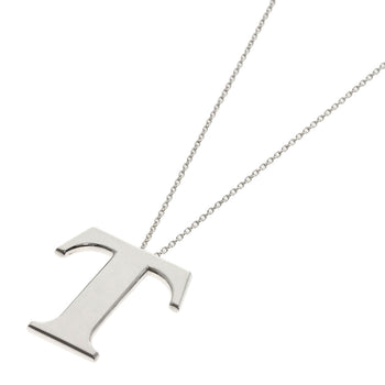 Tiffany&Co. Necklace Sv Silver T Logo