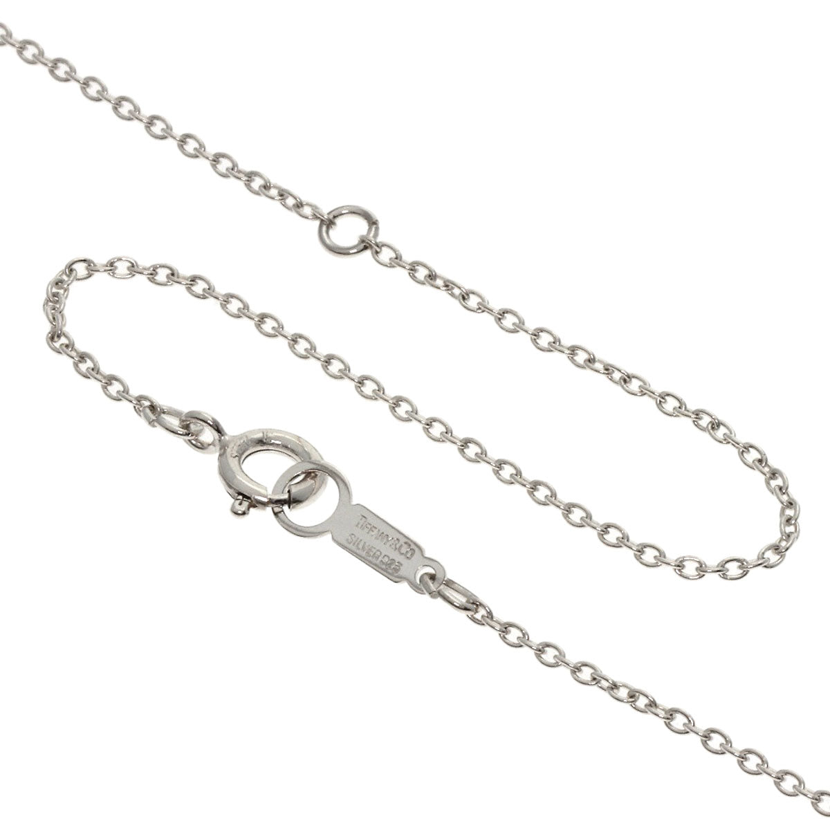 Tiffany&Co. Necklace Sv Silver T Logo