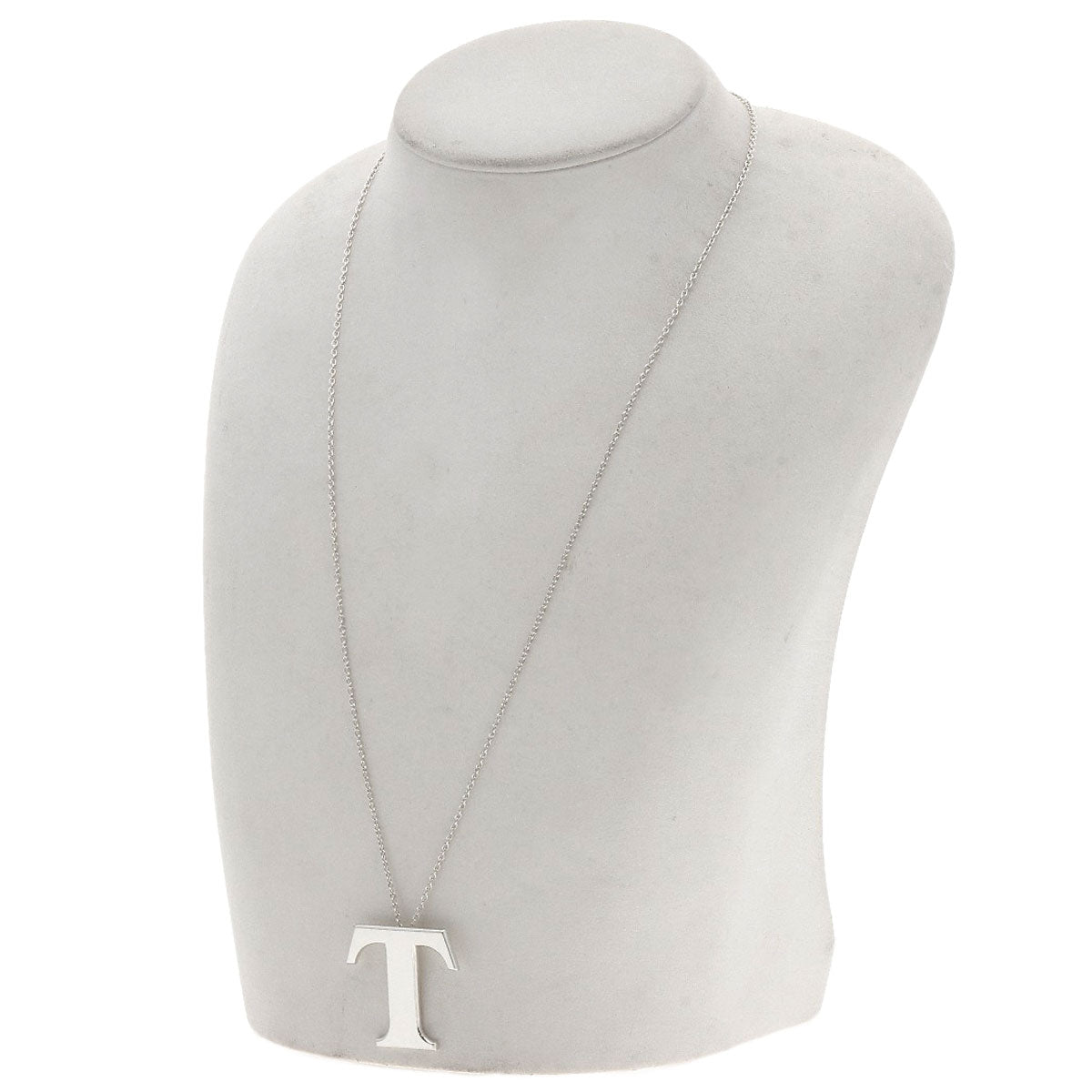 Tiffany&Co. Necklace Sv Silver T Logo