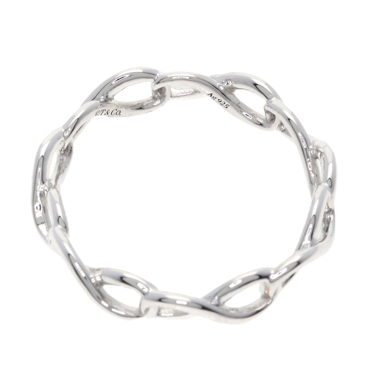 Tiffany&Co. Ring Sv Silver Infinity
