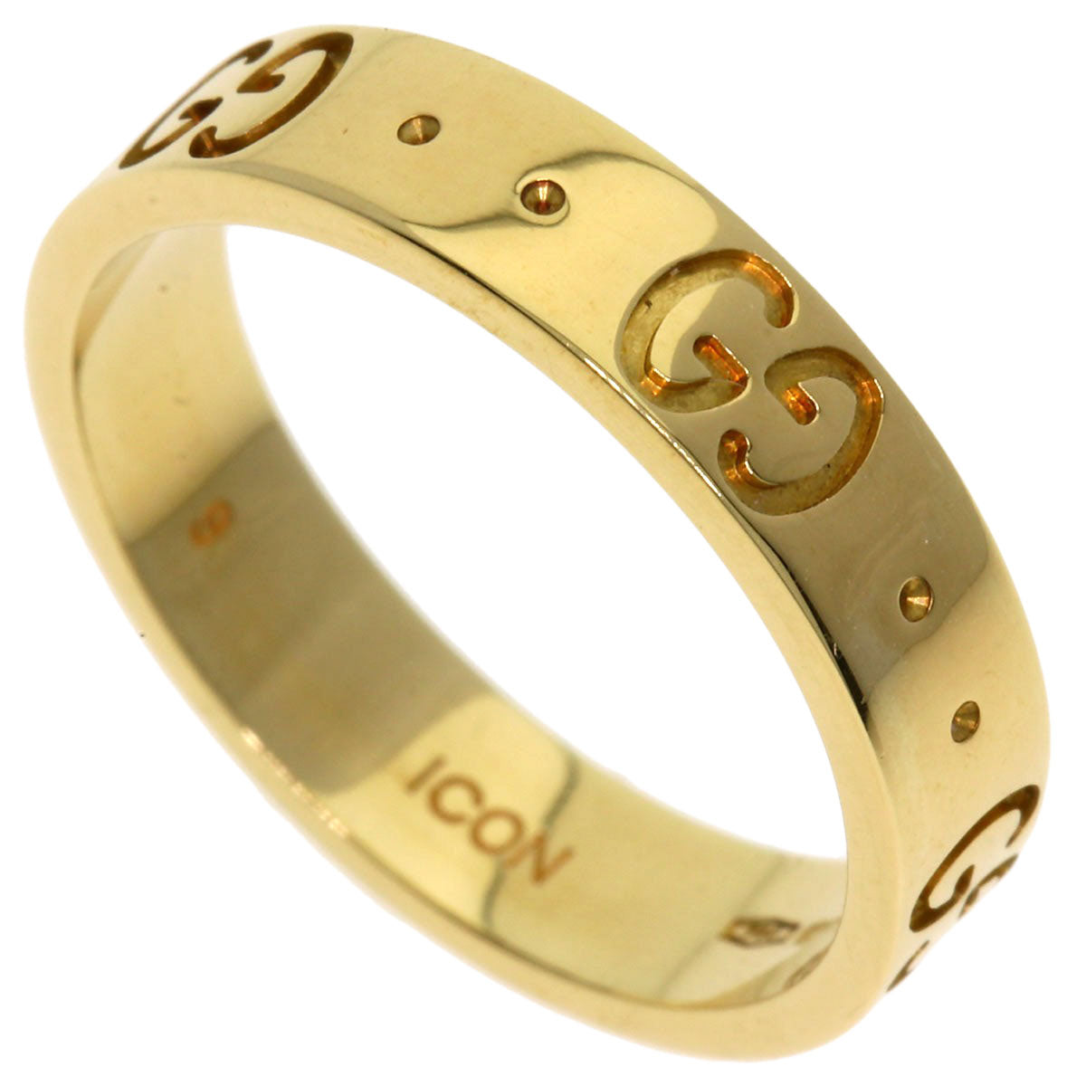 Gucci Ring 18K Yellow Gold Gold Icon # 9