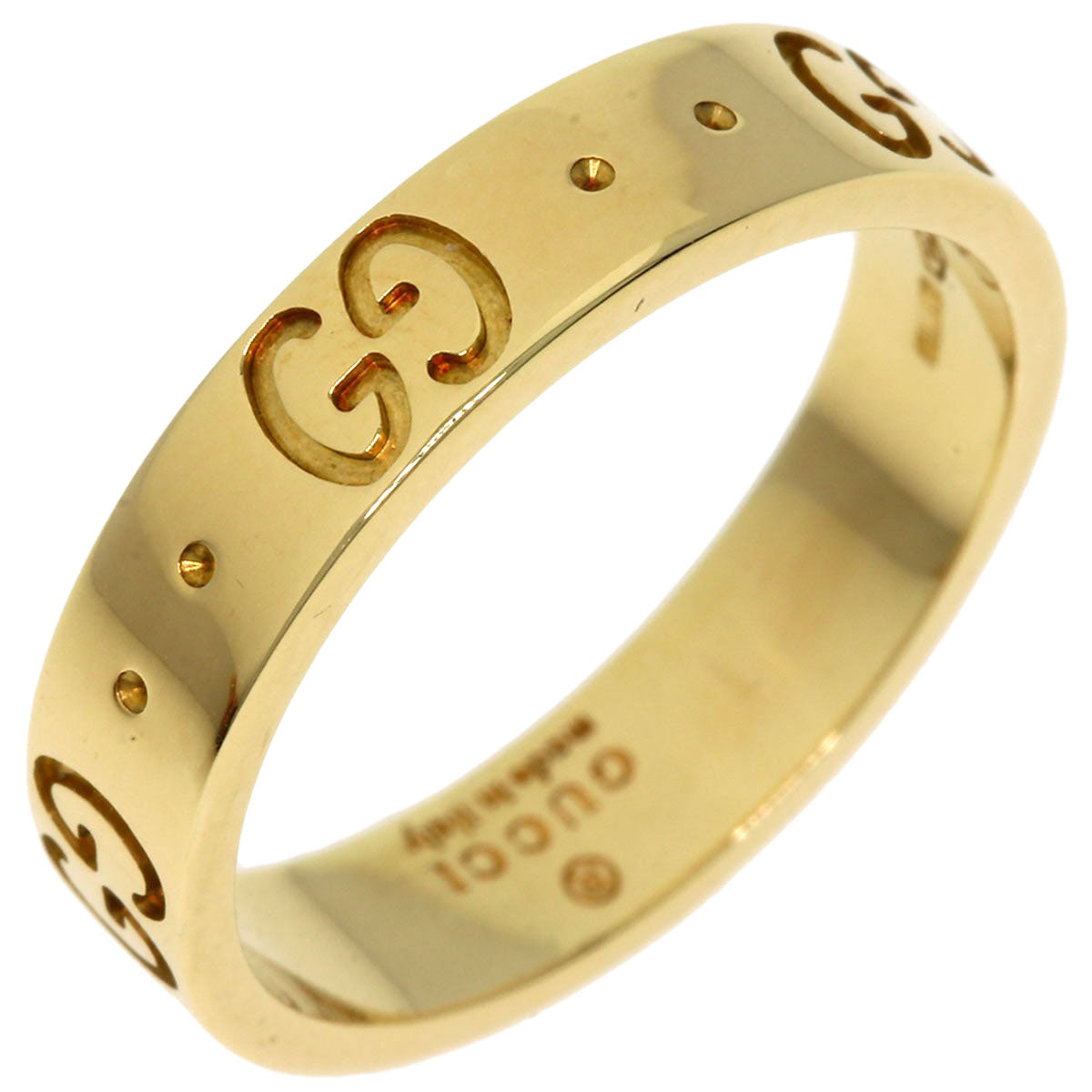 Gucci Ring 18K Yellow Gold Gold Icon # 9