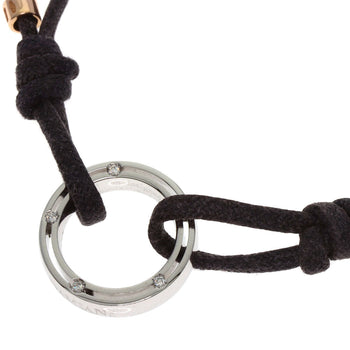 Damiani Bracelet K18Wg Silver D-Side Diamond