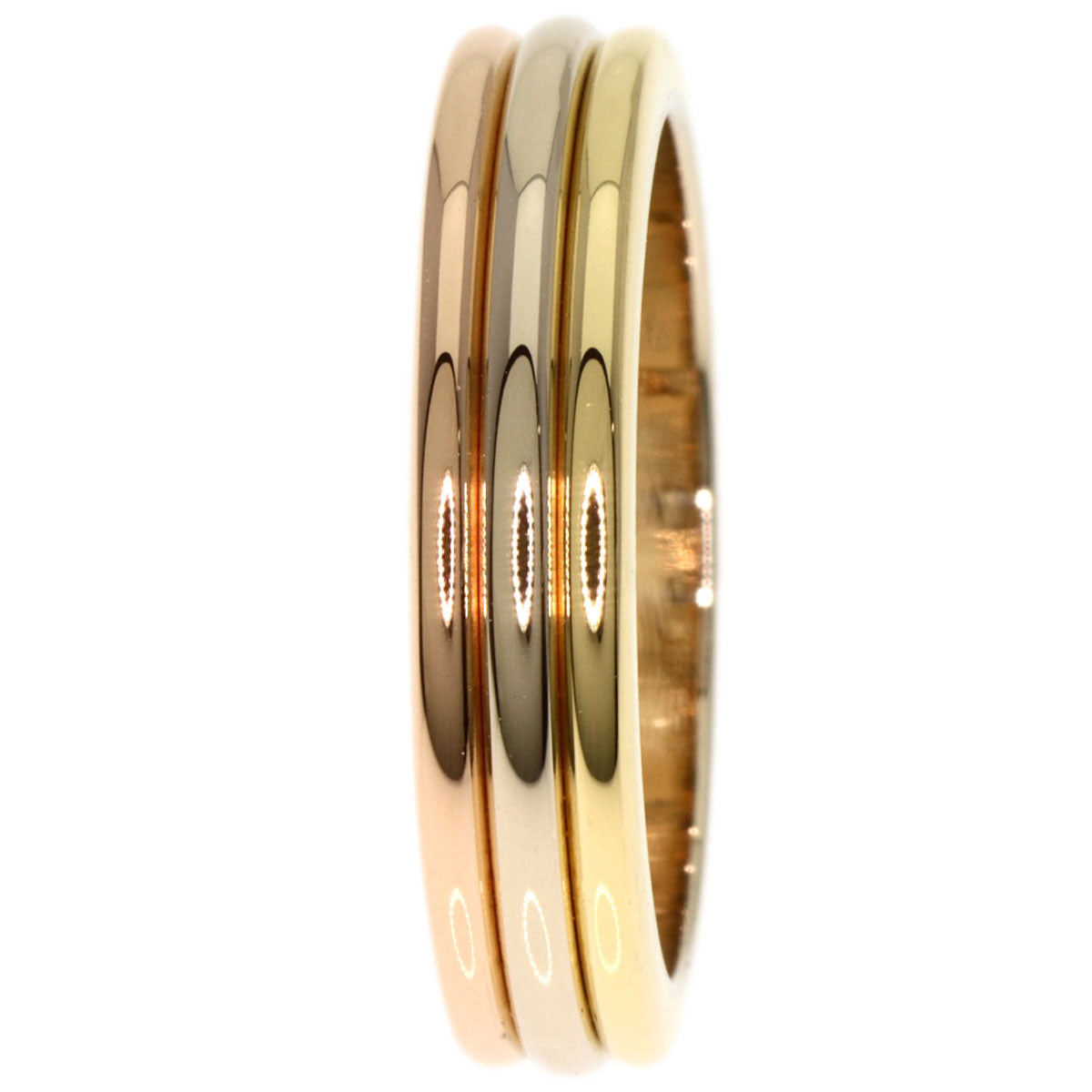 Cartier Ring K18Yg , K18Pg , K18Wg Gold Three Colors # 46 Women