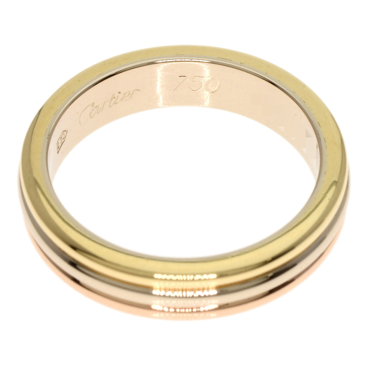 Cartier Ring K18Yg , K18Pg , K18Wg Gold Three Colors # 46 Women