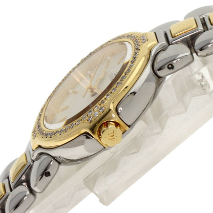 Seiko Watches Quartz Gsab004 Stainless Steel, Ssxk18Yg, Diamond Bezel Gold Credor Diamond Bezel