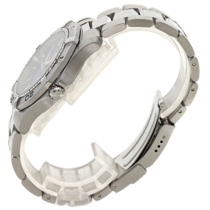 Tag Heuer Watches Quartz Waf1113 Stainless Steel , Stainless Steel Silver Aqua Racer Navy Dial Mens