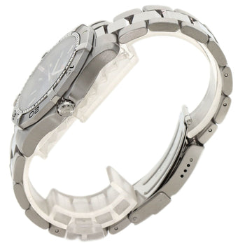 Tag Heuer Watches Quartz Waf1113 Stainless Steel , Stainless Steel Silver Aqua Racer Navy Dial Mens
