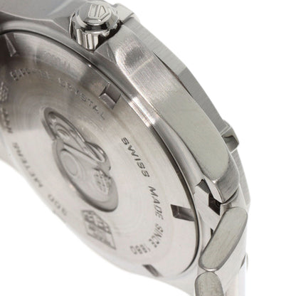 Tag Heuer Watches Quartz Waf1113 Stainless Steel , Stainless Steel Silver Aqua Racer Navy Dial Mens