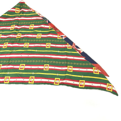 Gucci Scarf Silk Multicolor All-Over Floral Pattern