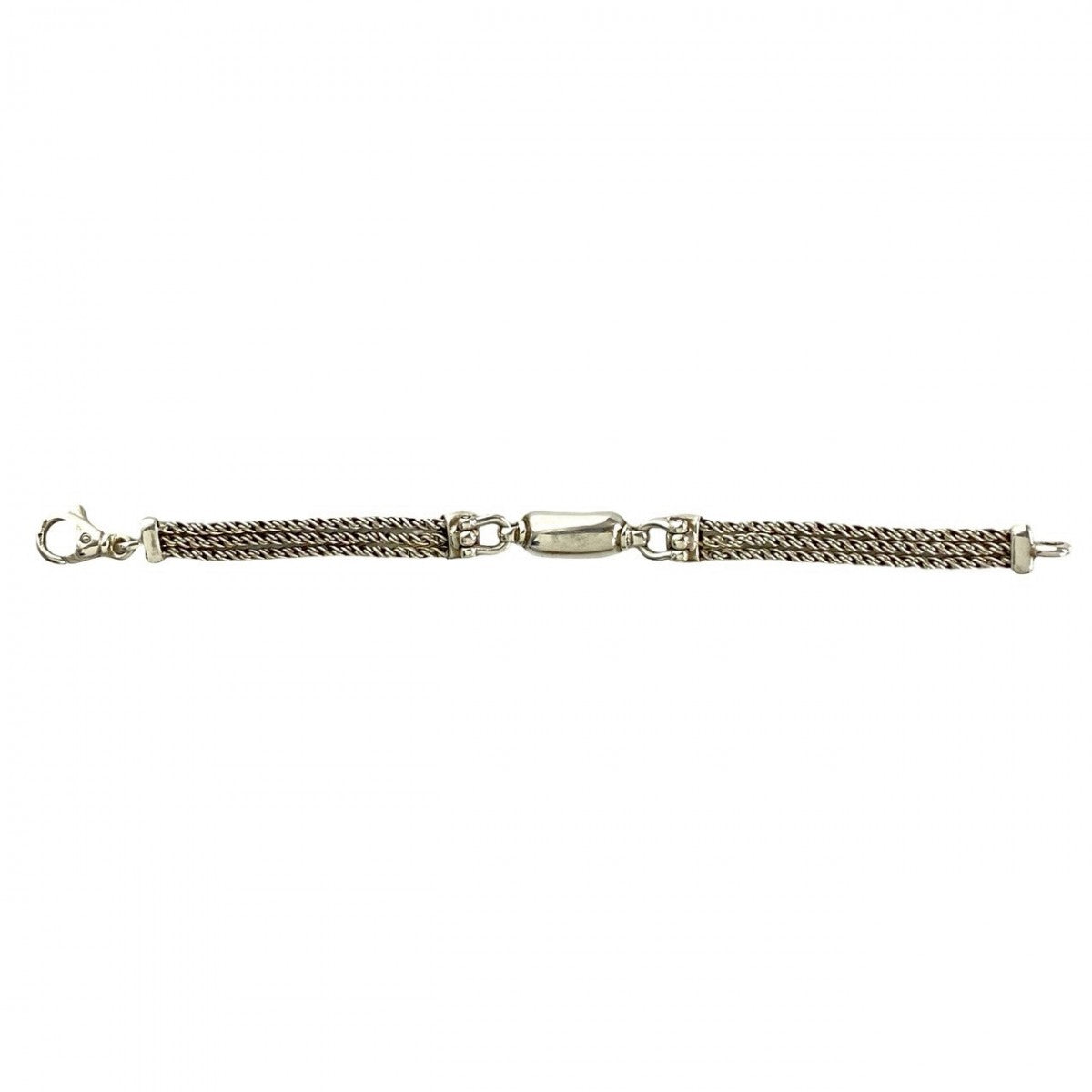 Tiffany&Co. Bracelet Silver925 Silver Triple Rope Id Bracelet