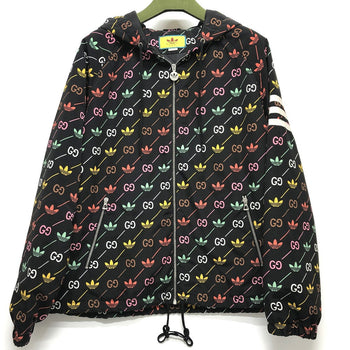Gucci Down Jacket 722262 Down Multicolor Logo All-Over Pattern Zalat Mens 52