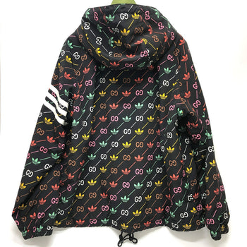 Gucci Down Jacket 722262 Down Multicolor Logo All-Over Pattern Zalat Mens 52