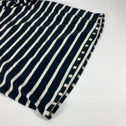 Gucci Short Sleeve T-Shirt 574931 Cotton Navy Border Mens S