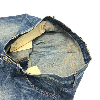 Gucci Pants 269299 Cotton Blue No Size (Size Tag Included)