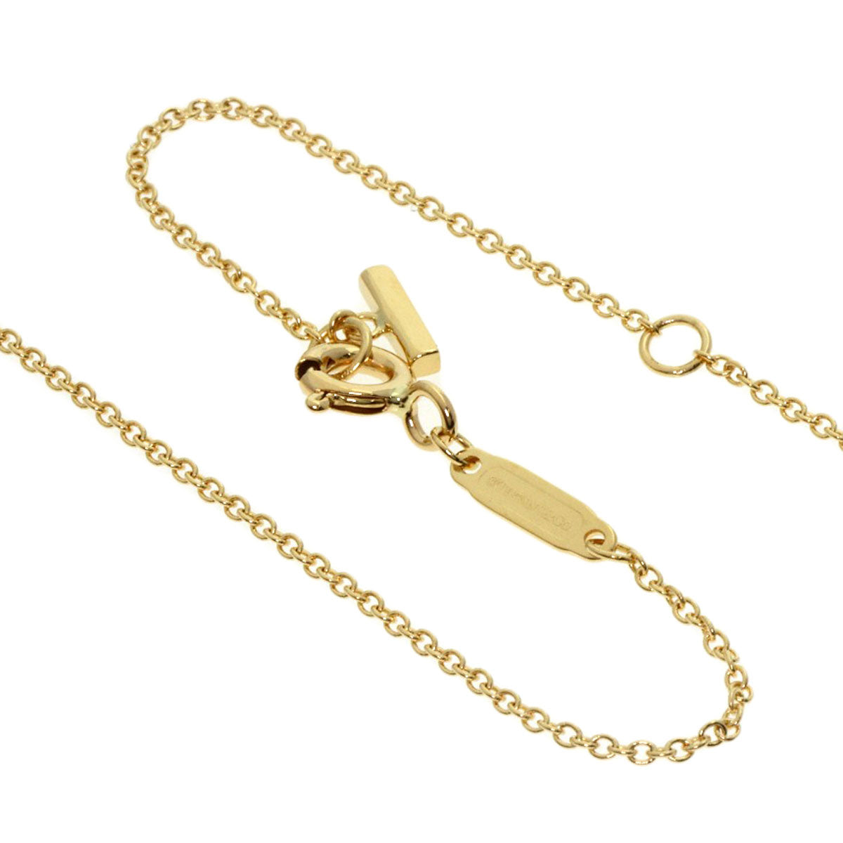 Tiffany&Co. Necklace 18K Yellow Gold Gold T Smile Small