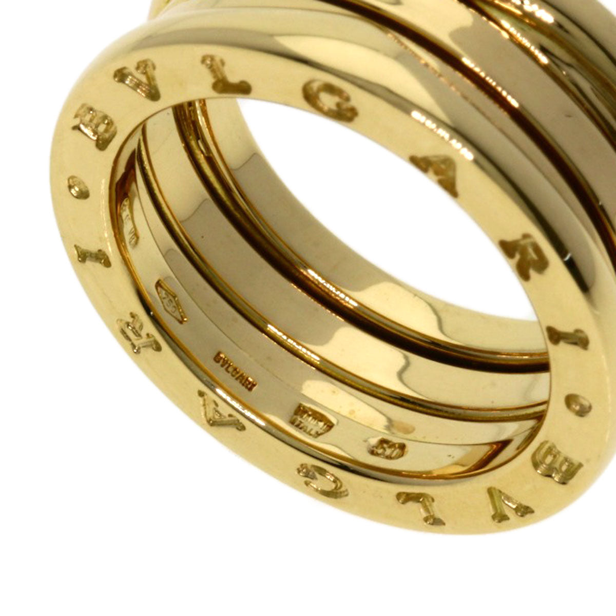Bvlgari Ring 18K Yellow Gold Gold B-Zero1 B-Zero One 2 Bands #50