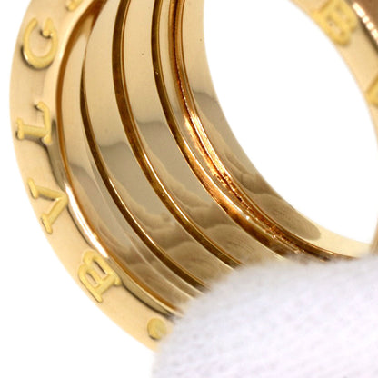 Bvlgari Ring 18K Yellow Gold Gold B-Zero1 B-Zero One 3 Bands #49