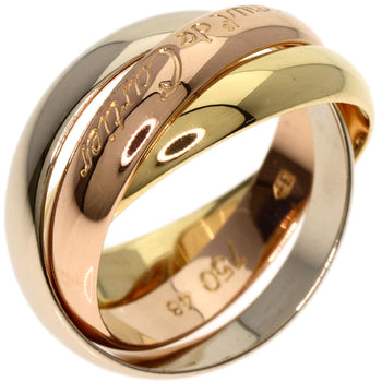 Cartier Ring K18Yg , K18Pg , K18Wg Gold Trinity #48 Women