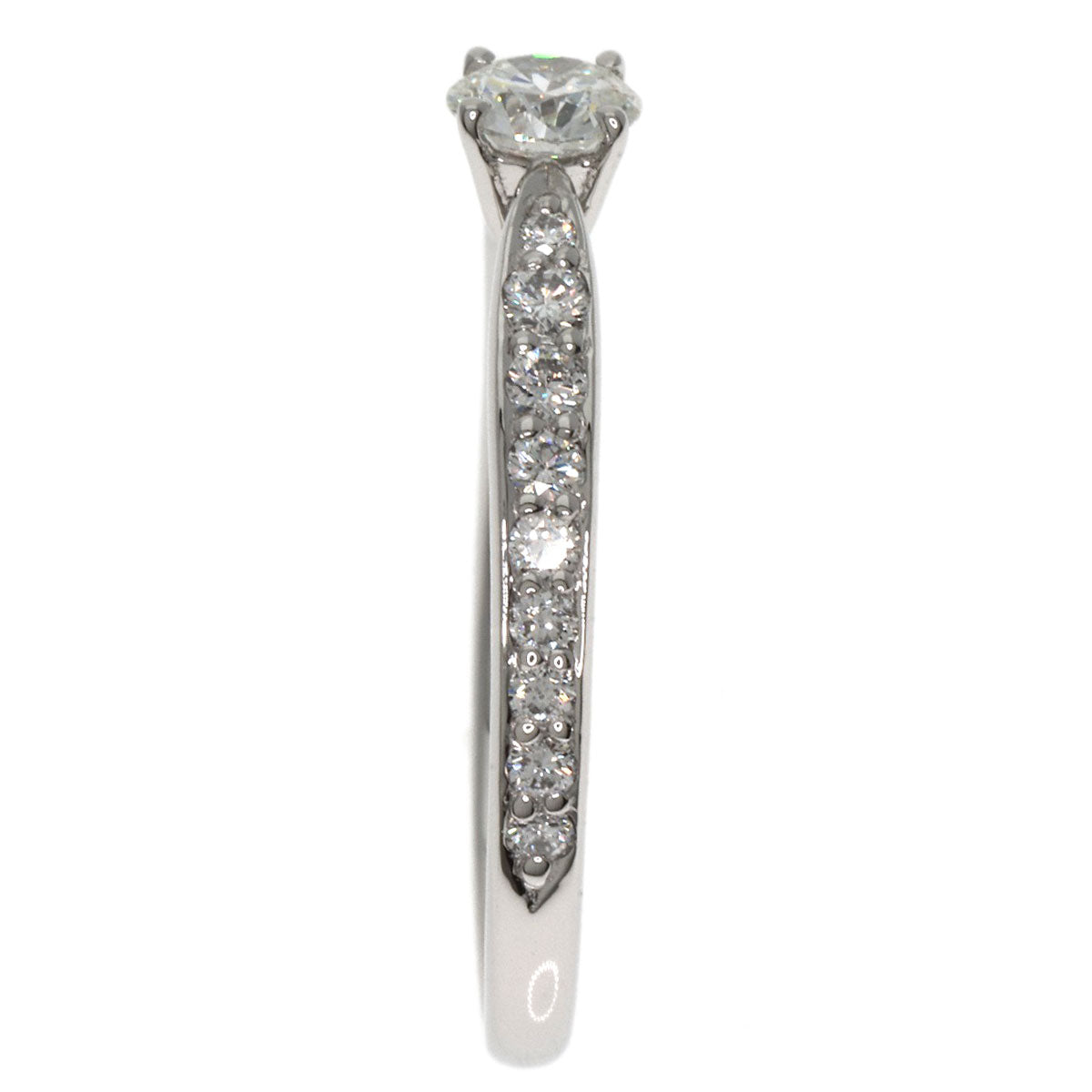 Tiffany&Co. Ring Pt950 Silver Harmony Diamond