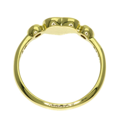 Tiffany&Co. Ring 18K Yellow Gold Gold Full Heart 2P Diamond Women