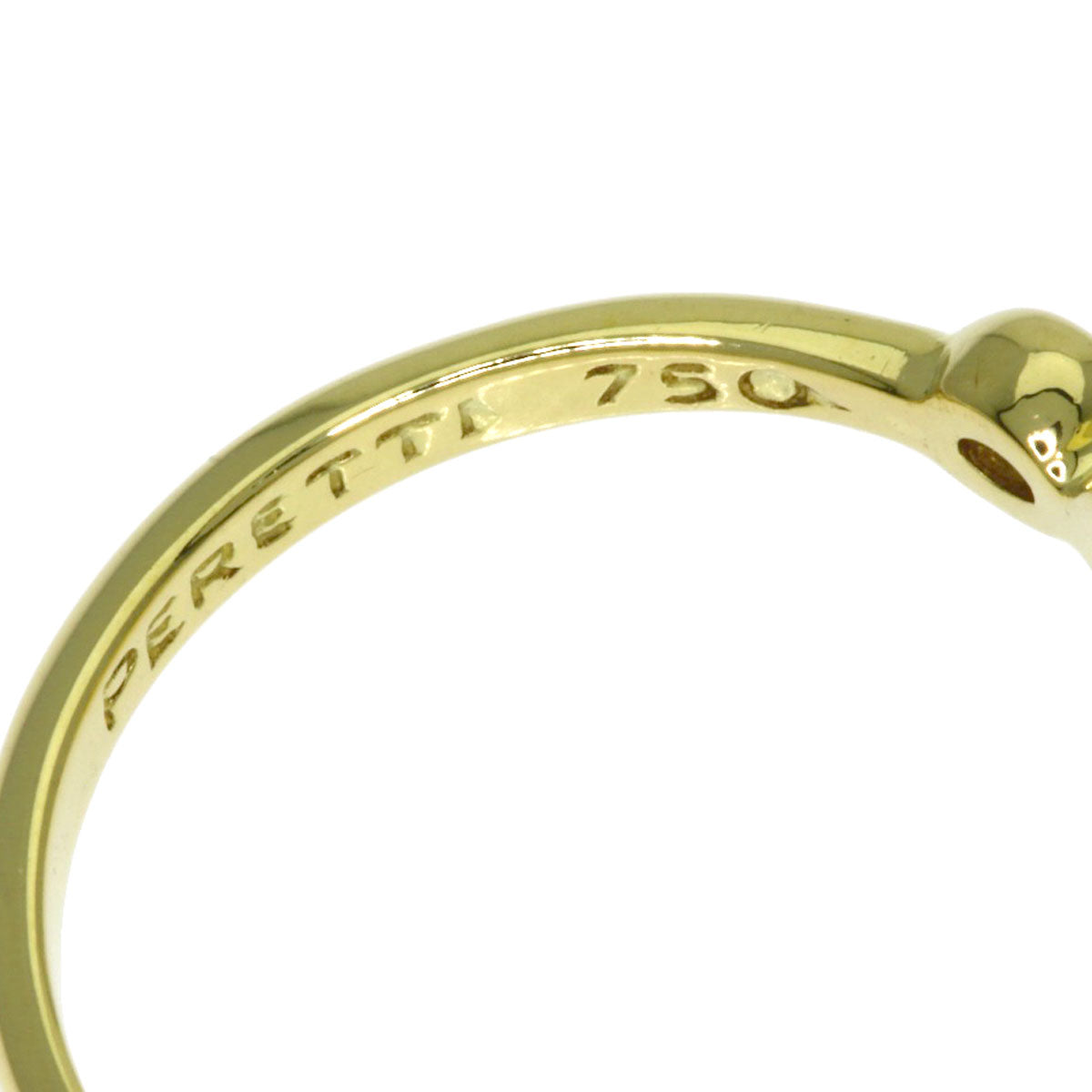 Tiffany&Co. Ring 18K Yellow Gold Gold Full Heart 2P Diamond Women