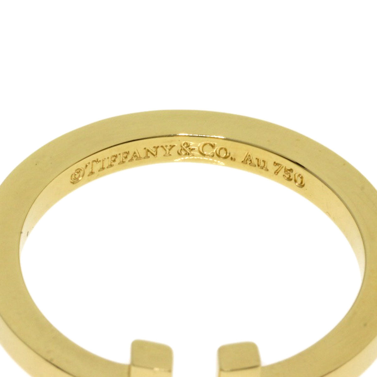 Tiffany&Co. Ring 18K Yellow Gold Gold T Square