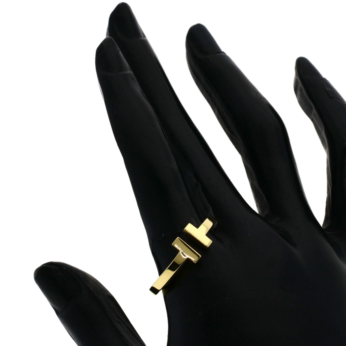 Tiffany&Co. Ring 18K Yellow Gold Gold T Square