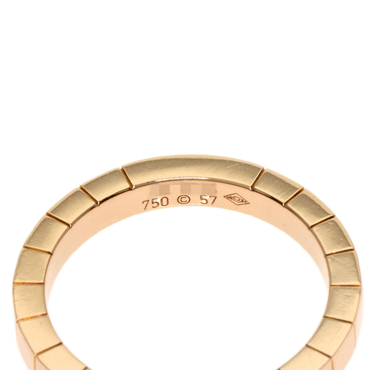 Cartier Ring 18K Pink Gold Gold Raniere Pink Sapphire #57