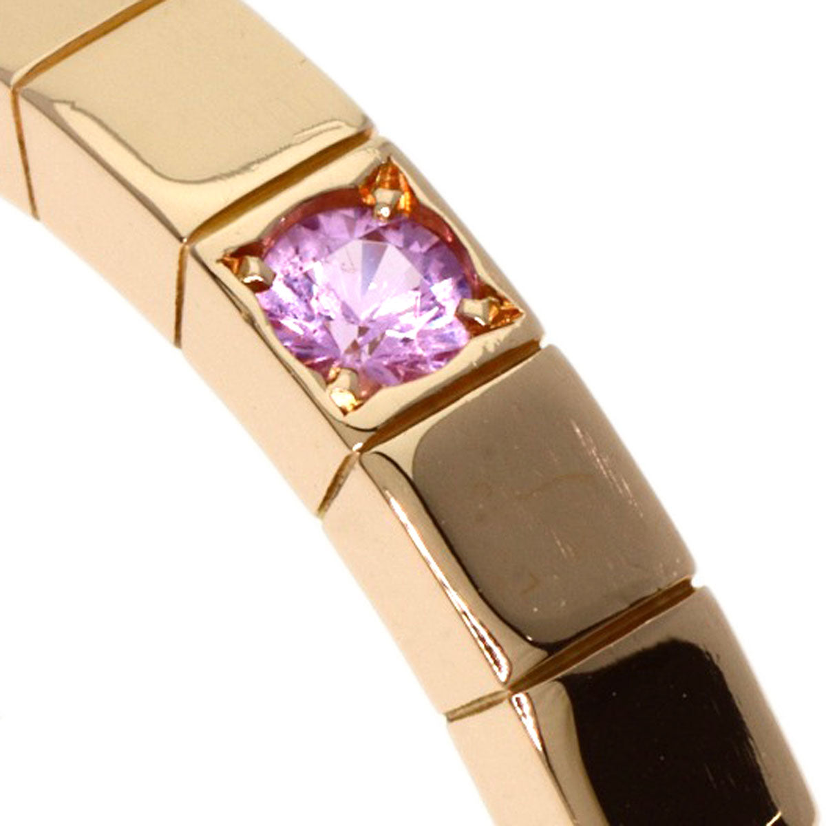 Cartier Ring 18K Pink Gold Gold Raniere Pink Sapphire #57