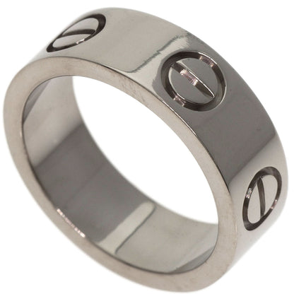 Cartier Ring K18Wg Silver Love Ring #46