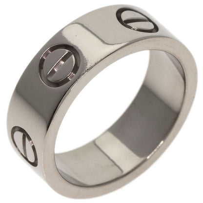 Cartier Ring K18Wg Silver Love Ring #46