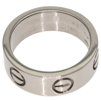 Cartier Ring K18Wg Silver Love Ring #46