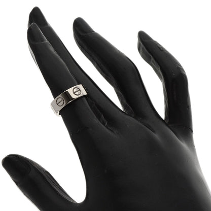 Cartier Ring K18Wg Silver Love Ring #46