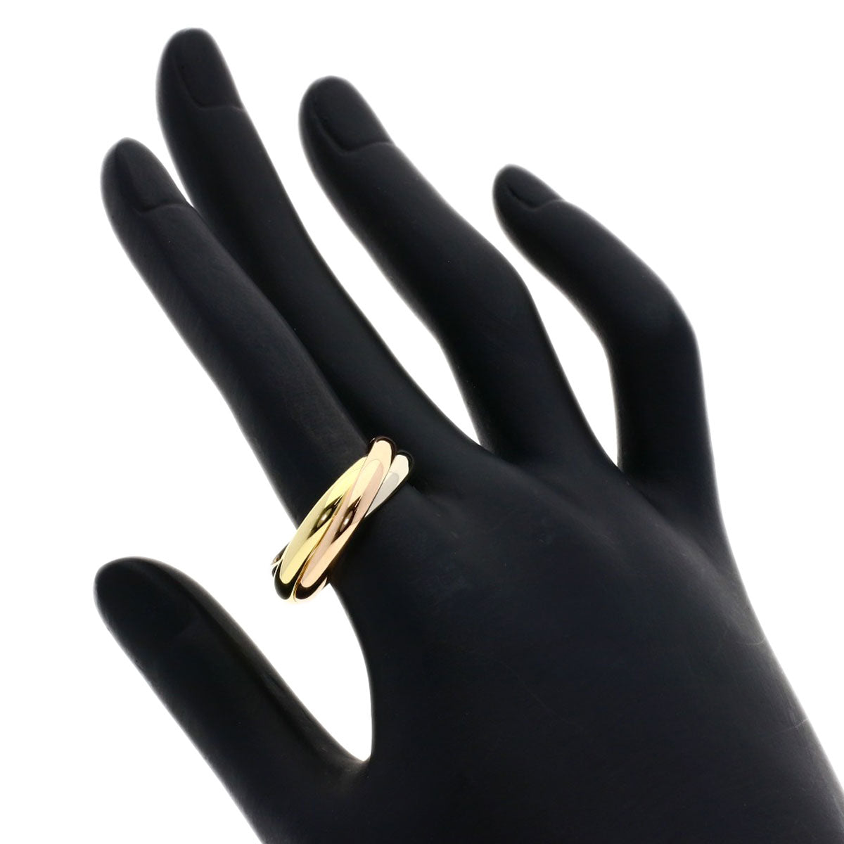 Cartier Ring 18K Yellow Gold Gold Trinity #62