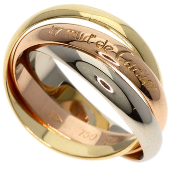 Cartier Ring 18K Yellow Gold Gold Trinity Mm #56